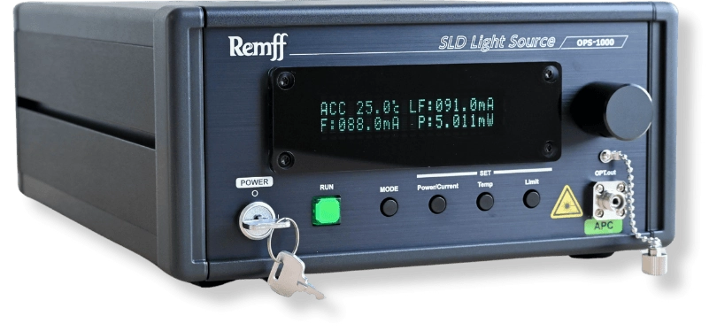 ベンチトップ型 SLD光源