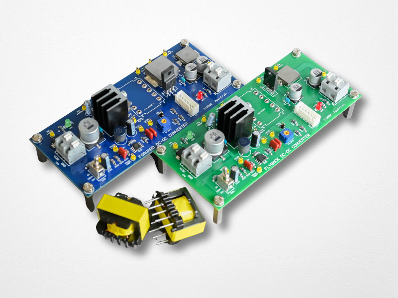 フライバック型・フォワード型 DCDCコンバータ 教材ボード